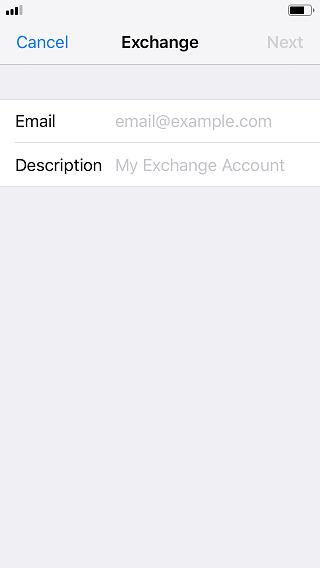 setup mdaemon email server account on apple iphone or ios device