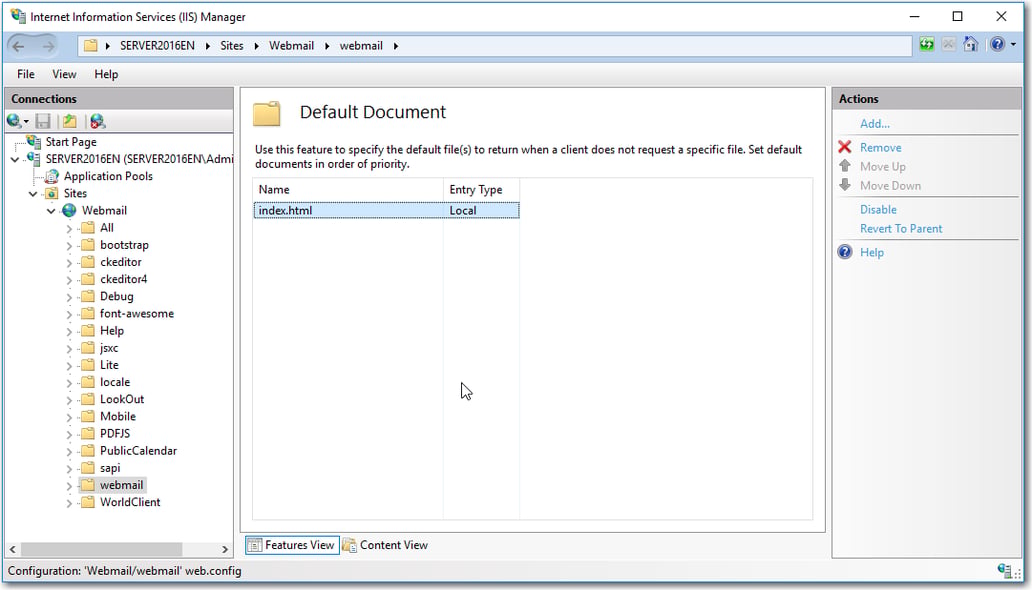 How to use MDaemon Pro Theme when running Webmail in IIS