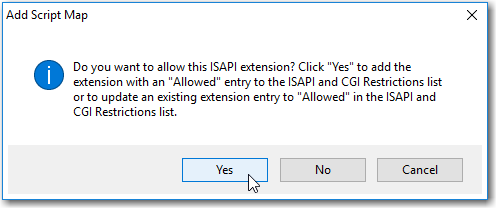 iis cannot verify access to path