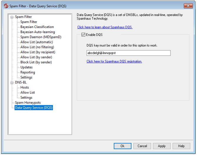 mdaemon-spam-filter-spamhaus-dqs