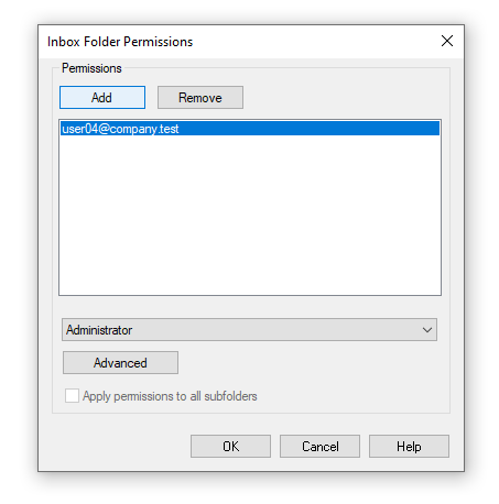How to share folders in Outlook with MDaemon Connector