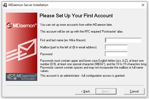 mdaemon global admin install