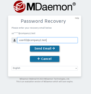 How to enable and setup Password Recovery in Webmail