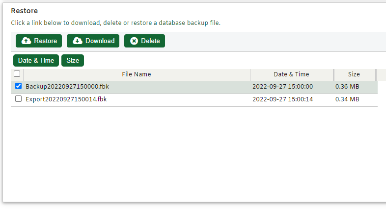How to restore a SecurityGateway database backup, messages, transcripts ...