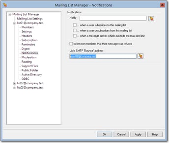 mdaemon mailing list